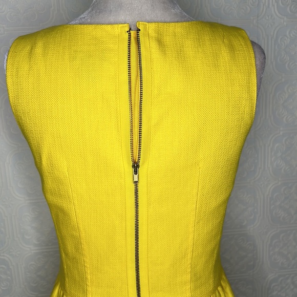 J.Crew | Bright Yellow Sleeveless Dress - Picture 8 of 17